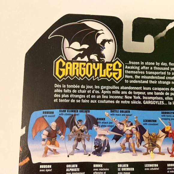 Vintage 1995 Kenner Gargoyles Elisa Maza Rocket Wing  Jet Pack Action Figure - Picture 11 of 16